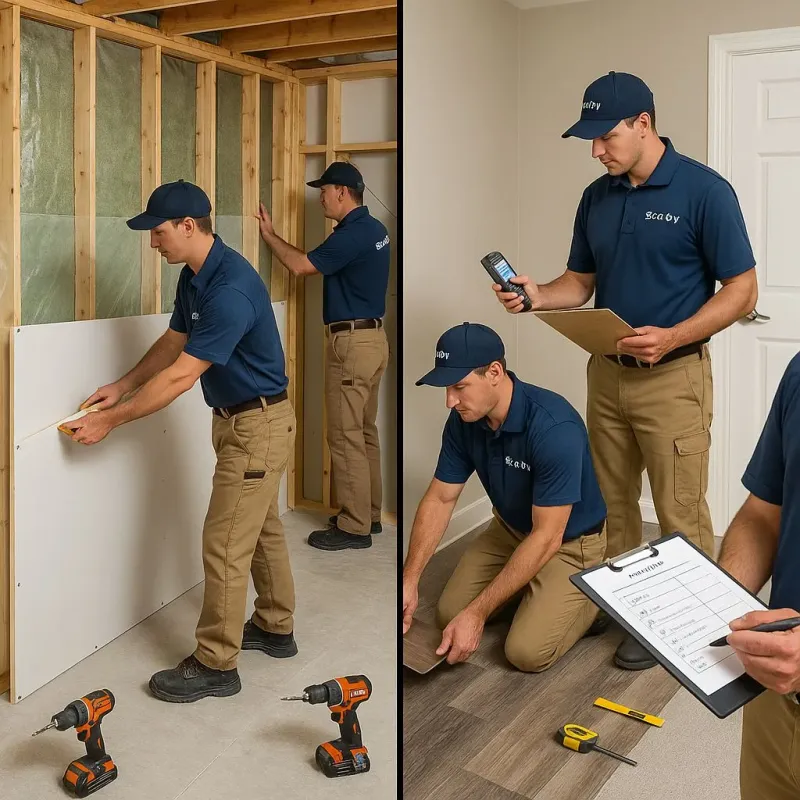 Repairs and Reconstruction process in Union County, KY